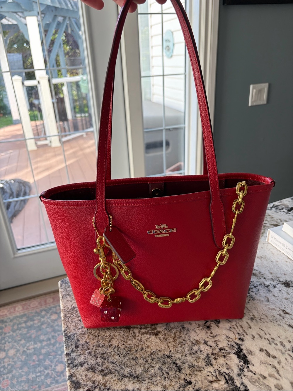 Coach medium city tote